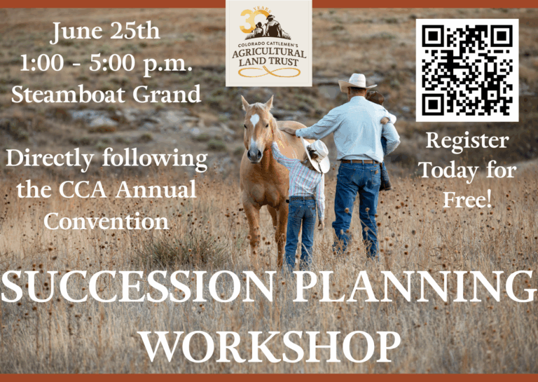 June 25: CCALT Succession Planning Workshop